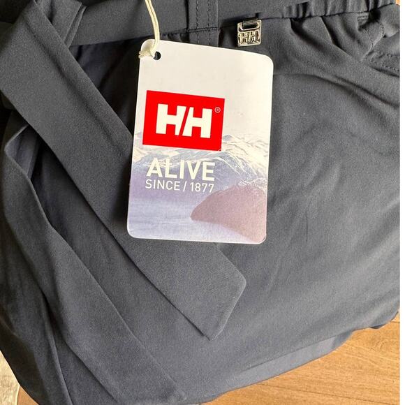 NWT Helly Hansen Women's Sz: L Navy Blue Wide Leg Siren Culotte Pants 34076-597 - Picture 16 of 16